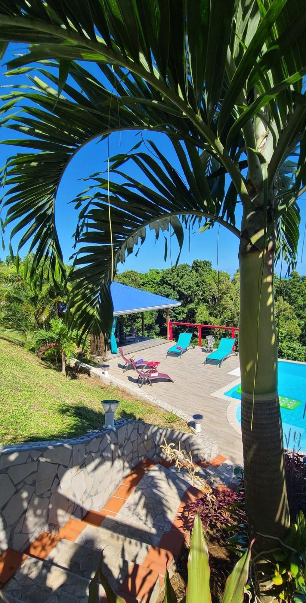 Pipirite Chantant - Maison Creole Vue Mer Sainte-Rose Dış mekan fotoğraf