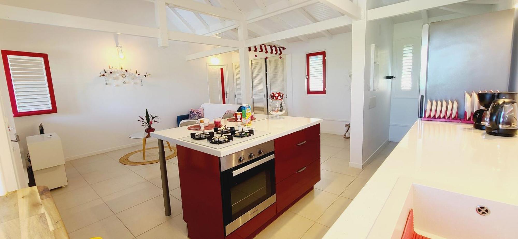 Pipirite Chantant - Maison Creole Vue Mer Sainte-Rose Dış mekan fotoğraf